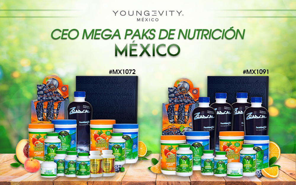 ¡CEO Mega Paks de Nutrición Ahora Disponibles en México!