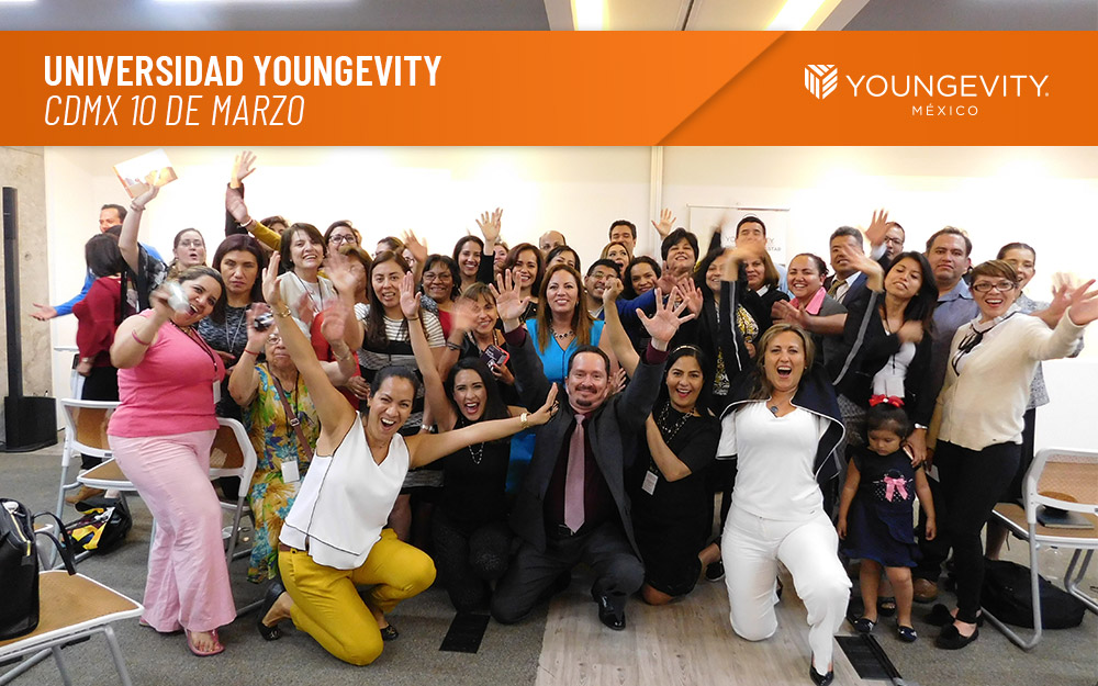 ¡UNIVERSIDAD YOUNGEVITY! 1° EDICIÓN CDMX | 10 DE MARZO